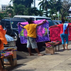 Apia street vendors