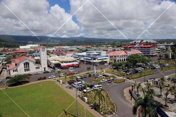 Apia town