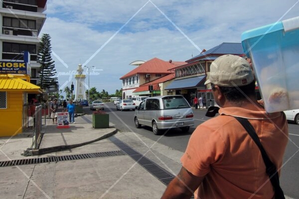 Apia town