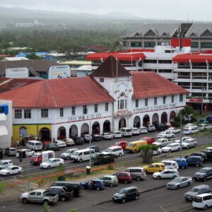Apia town
